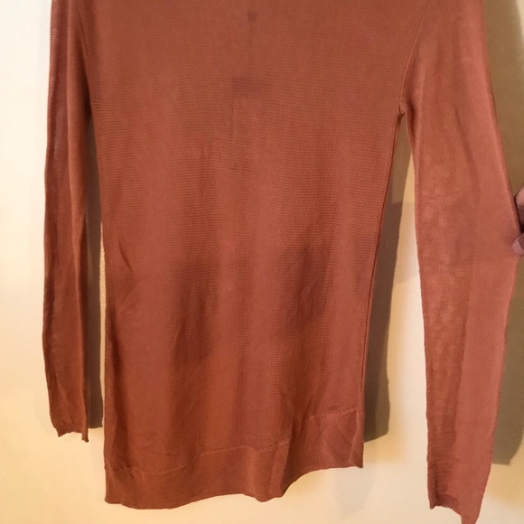 NWT BCBG Open Knit Top x-small - Picture 6 of 6